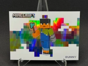 2024 Panini Minecraft Color Blast Prizm Sunny Card #8 SSP Case Hit Short Print - Picture 1 of 2