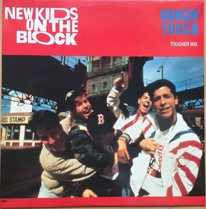 NEW KIDS ON THE BLOCK HANGIN TOUGH 1989 UK CBS VINYL 12 " BLOCK T1 NR MINT - Picture 1 of 3