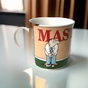 Golf Kaffeebecher "Master's Cup" Golfwitz Recyclingpapier Produkte Becher Vintage - Bild 1 von 7