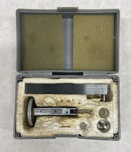 Mitutoyo 513-252 .0005"-.03" 0-50-0 Dial Test Indicator w/Case, Good Condition. - Picture 1 of 9