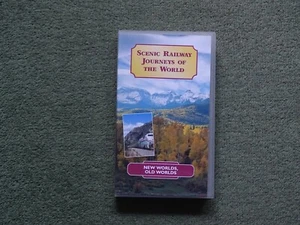 Viajes escénicos en ferrocarril del mundo, nuevos mundos, viejos mundos, VHS. - Imagen 1 de 3