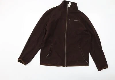 Quechua Mens Brown Jacket Size L Zip - Image 1 of 4