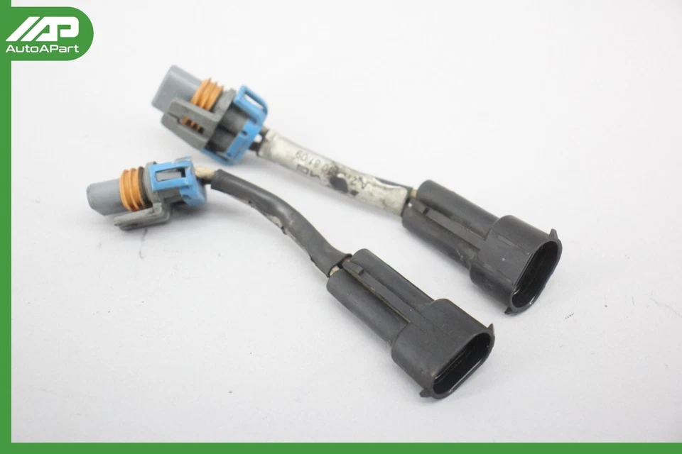 ✅ 03-09 Mercedes Benz W209 CLK500 W211 E55 E63 AMG Fog Lamp Light Cable Pair OEM - Image 1 of 4