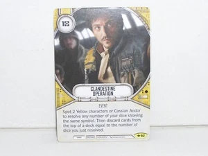 Star Wars Destiny Way of the Force #092 Clandestine Operation - Picture 1 of 1
