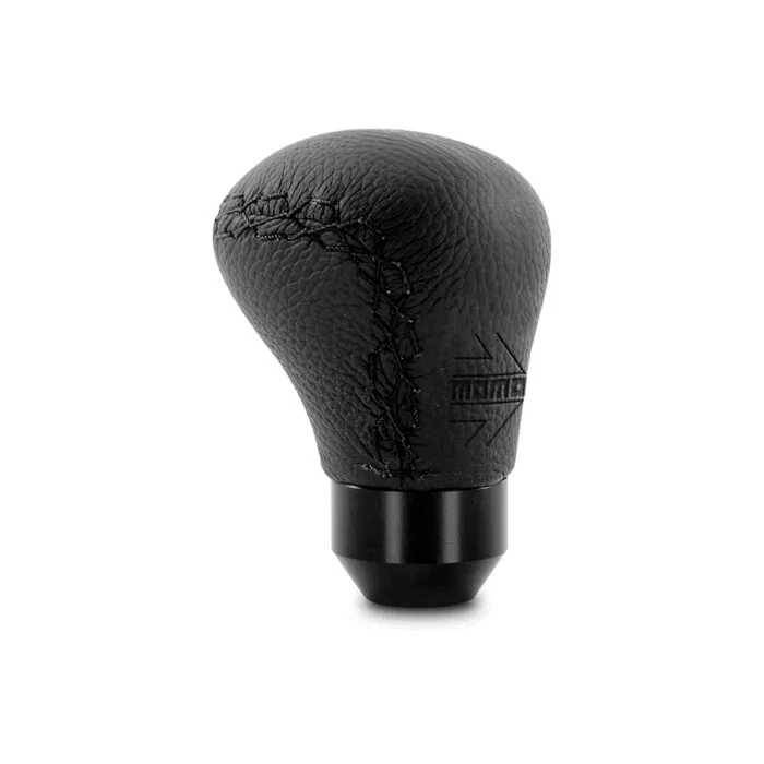 MOMO Motorsport Anatomico Short Street Shift Knob Premium Leather Black - ASBK1 - Image 1 of 1