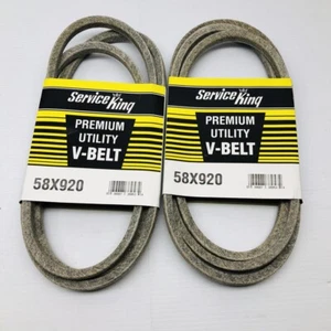 LOT OF 2 DAYCO L592 - SERVICE KING 58 X 920 PREMIUM UTILITY V BELT - Picture 1 of 4