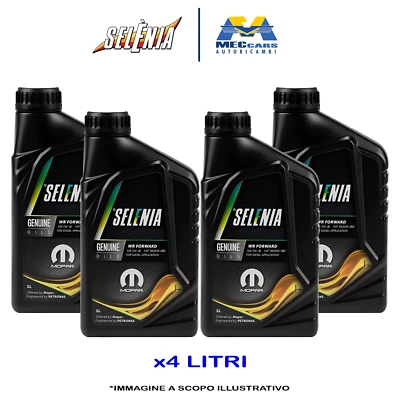 SELENIA WR FORWARD 0W20 OLIO MOTORE MOPAR EURO 6 ACEA C5 FIAT 955535-DSX 4 LITRI - Immagine 1 di 4