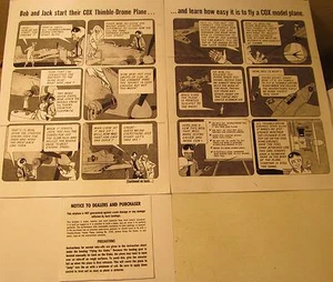 Cox Ju87d Stuka Cartoon Photocopy on How to Start/Fly a Gas Engine Powered Plane - Picture 1 of 1