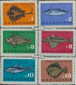 Bulgaria 1542-1547 (completa edición) sobres primer día 1965 peces - Imagen 1 de 1