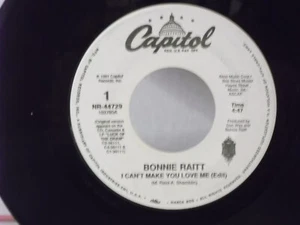 Bonnie Raitt,Capitol 44729,"I Can't Make You Love Me"US,7"45,1991 PROMO hit,Mint - Picture 1 of 2