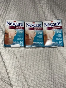 3 Pack Opticlude Eye Patch Regular Size Nexcare - 20 Pcs each - Picture 1 of 13