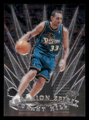 1998-99 Topps Chrome Champion Spirit #CS2 Grant Hill - Image 1 of 2