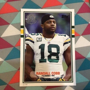 RANDALL COBB Packers Kentucky 08/99 made 5x7 2015 Topps 60th Anniversary Retro - Picture 1 of 2