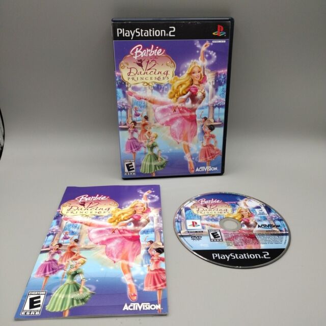 PS2 Games Lot - Disney Princess Enchanted Journey & Barbie Dancing