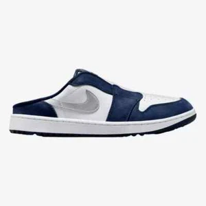 New Nike Air Jordan Mule Golf White Midnight Navy US Men's #FJ1214-102 - Picture 1 of 5