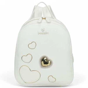 BRACCIALINI Bag BETH PATCH Female White - B18219-YY-001 - Picture 1 of 4