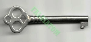 Vintage Hollow Barrel Skeleton Key - Approx 3" Long - Picture 1 of 1