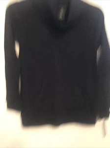 Sonoma Womens Cowl Neck Sweater  Size XS Black Color (TW-5014) - Picture 1 of 5