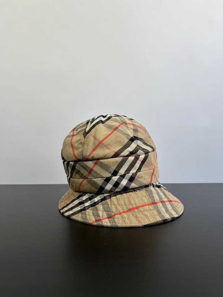 Burberrys London Vintage 80s Women's Bucket Hat Nova Check One Size - Image 1 of 4