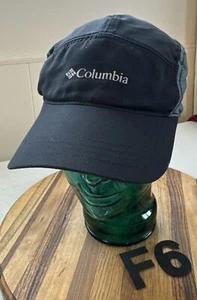 SCHÖNER LEICHTER SPORTHUT COLUMBIA SCHWARZ/GRAU RIEMEN HINTEN VERSTELLBAR EUC!! F6 - Bild 1 von 3