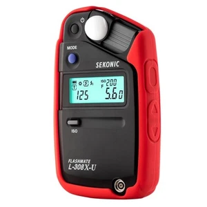 [Grip ONLY] Sekonic Grip for Sekonic L-308 series light meter (red) - Picture 1 of 8