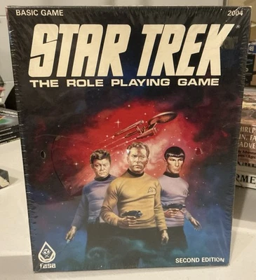 Star Trek El Juego de Rol Segunda Edición Fasa Corporation 1983 Sellado De Colección Foto 1 de 4