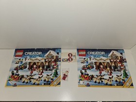 LEGO 10245 Instructions Stickers Minifigure Santa's Workshop Winter Village Read