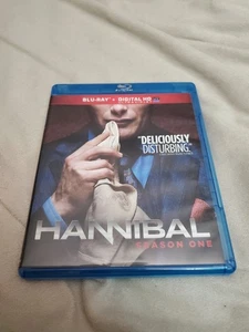 Hannibal Season 1 One - Blu-ray - TV Series - 3 Disc set - OOP - Picture 1 of 4