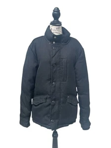 Scotch And Soda Men’s Down Filled Winter Jacket, Black, Size Large, EUC - Picture 1 of 9