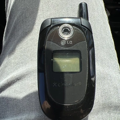 Teléfono celular plegable LG CG225 (AT&T/Cingular) raro - sin cables Foto 1 de 4