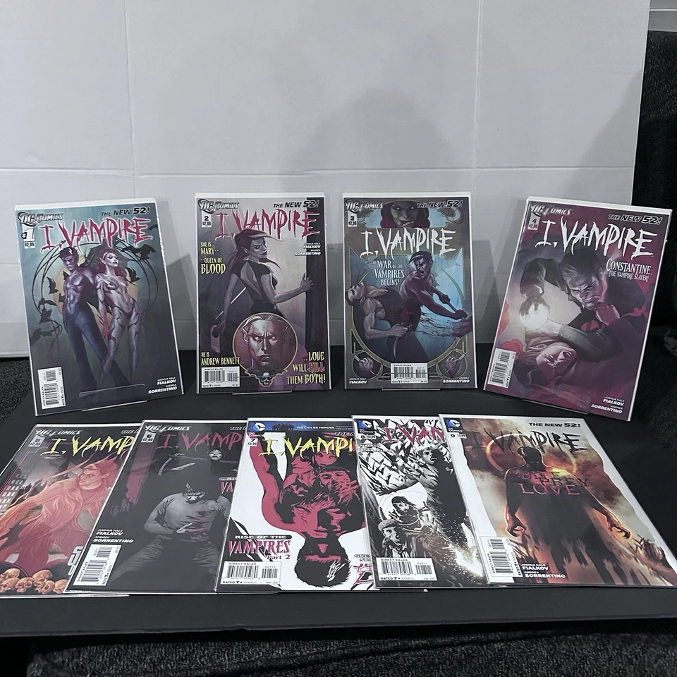 I, Vampire 🩸#1–9 (2011 DC Nuevo 52) — ¡Equipo completo! 🌹 Foto 1 de 1