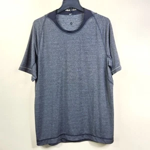 Camiseta deportiva grande gris oscuro ligera de manga corta Lululemon para hombre - Imagen 1 de 6