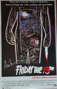 Foto firmada auténtica de Ari Lehman 11x17 con certificado de autenticidad JSA Friday The 13th OG Jason - Imagen 1 de 2
