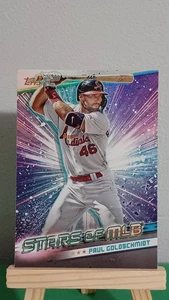 2024 Topps Stars Of MLB Paul Goldschmidt St Louis Cardinals Baseball #SMLB-1 - Picture 1 of 6