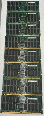 LOT OF 8 A5864 A5864-60001 / A5864-60002 1GB SDRAM Server Memory - Image 1 of 4