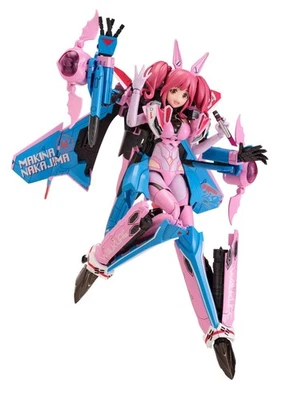 Aoshima VFG Macross Delta VF-31A Kairos Machina Nakajima MC-13 Plastic Model kit - Image 1 of 4