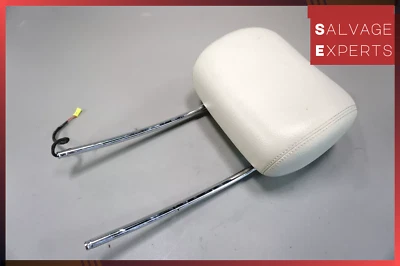 2004-2007 Jaguar Xjr X350 Vanden Plas encosto de cabeça traseiro para motorista couro marrom - Imagem 1 de 4