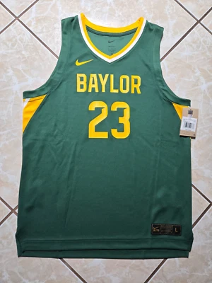 NWT Nike Baylor Bears #23 Green Basketball NCAA Jersey Men's Large - Image 1 of 4