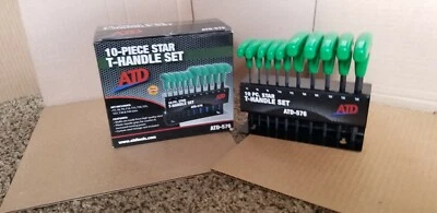 ATD 10-piece Star T-Handle Set (T7-T40 Sizes). - Image 1 of 4