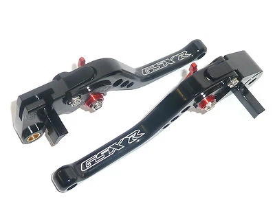PALANCAS DE FRENO Y EMBRAGUE SUZUKI GSXR1000 2005-2006 K5-K6 NEGRAS PISTA DE CARRERAS CARRETERA S6ZA Foto 1 de 4