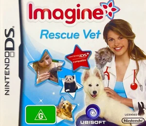 713New Sealed Imagine Rescue Vet DS Game Rare - Picture 1 of 2