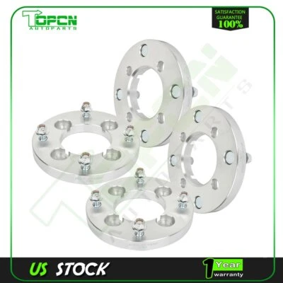 4 espaciadores de rueda plateados 4x110 a 4x137 10x1,25 tacos 3/4" para Bombardier Traxter Foto 1 de 2