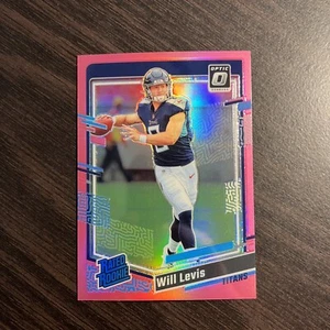 2023 Donruss Optic Will Levis RC rosa Preis bewertet Rookie - Bild 1 von 7