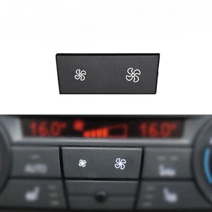 Fit BMW 1/3 Series E90 X1 E84 E93 Climate A/C Control Panel Fan Speed Button US - Picture 1 of 4