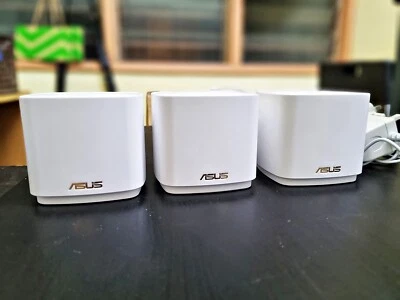Asus Zenwifi AX Mini AX1800 XD4 3-Pack White XD4-W-3-PK - Image 1 of 2