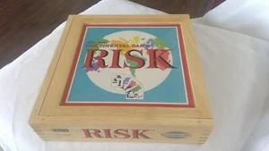 RISK Continental Game 2003 Nostalgia Game Series In Wooden Box 41631 Complete - Picture 1 of 6