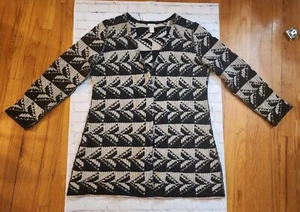 Sundance Lambswool Open Front Cardigan Duster Sweater Size Large XL - Picture 1 of 14