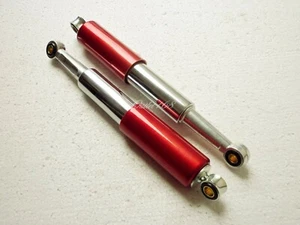 Par amortiguador trasero rojo Honda Cub C90 C50 C65 C70 CM91 CF70 CT70 RR - Imagen 1 de 8
