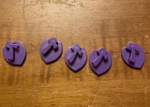 2004 Mall Madness Board Game Replacement Parts/Pieces Lot of 5 Check Marks MB - Picture 1 of 3