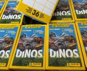 box Panini 36 bustine  DINOS NATIONAL GEOGRAPHIC KIDS PANINIPEDIA - Foto 1 di 1